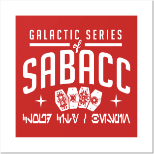 Galactic Series of Sabacc Posters and Art